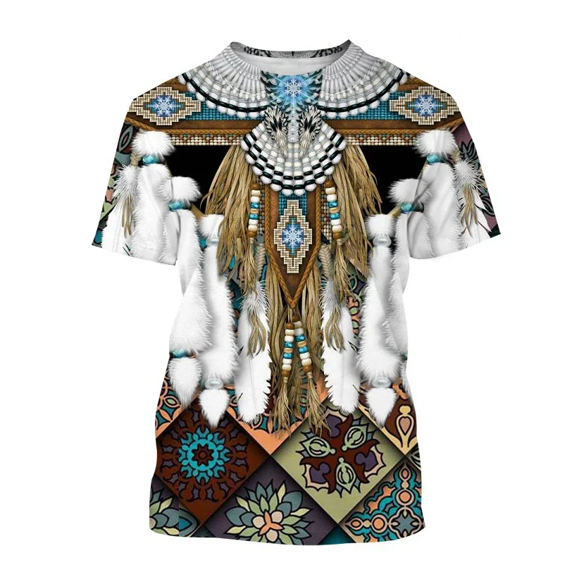 Fashion Ethnic Indian Clothing - T-Shirts indiens Style ethnique impression 3D