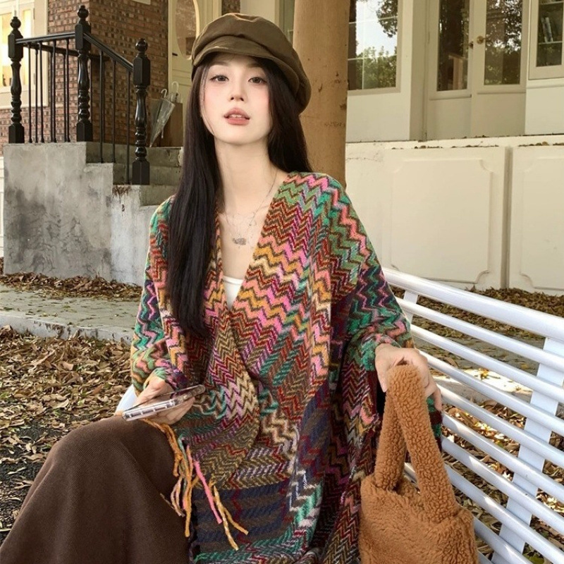 Go Ethnic Fashion - Châle de voyage de Style ethnique