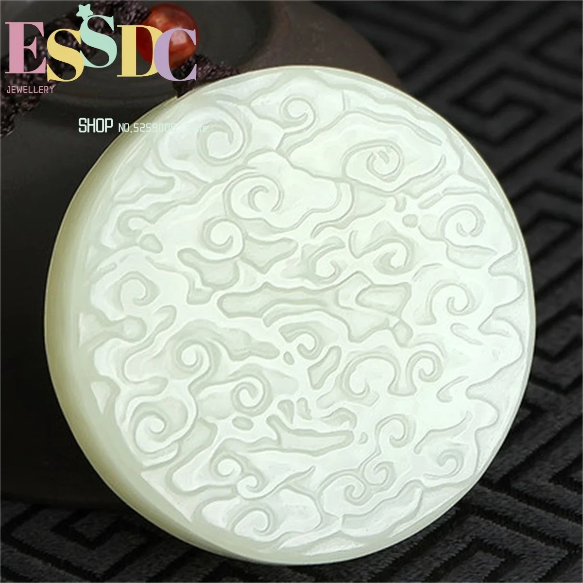 Is Ethnic Fashion A Good Brand - Collier pendentif en jade Xiangyun de