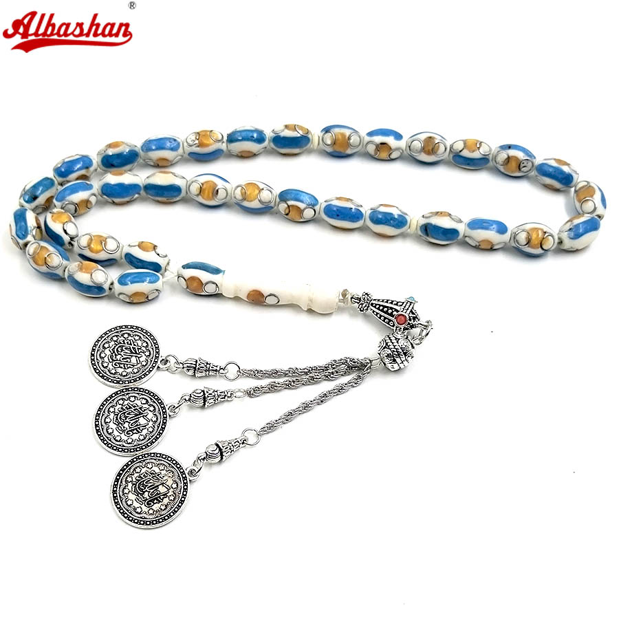 Ethnic Fashion Online - Tasbih en os de chameau avec