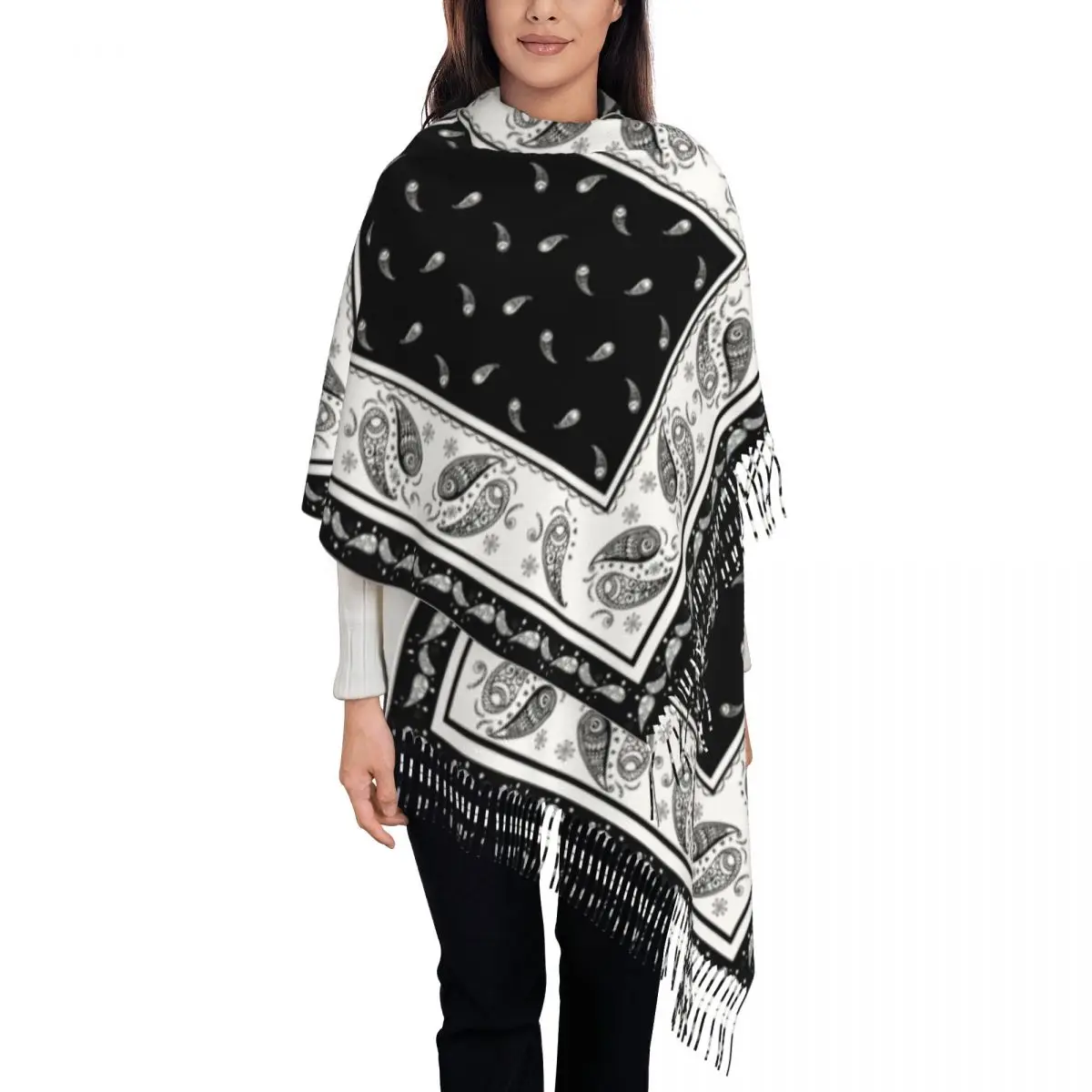 Go Ethnic Fashion - Impression personnalisée ethnique bohême Style Paisley