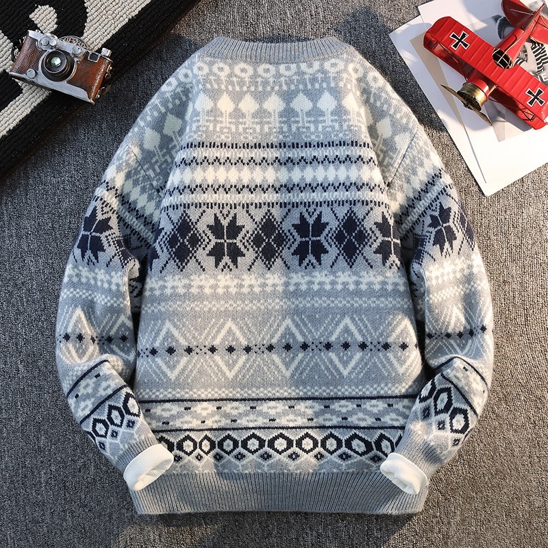 Pull à manches longues et col  - Ethnic Fashion For Men avis et prix