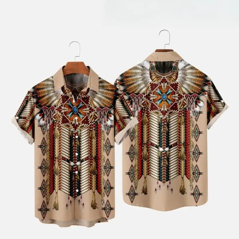 Chemises de plage imprimées en - Fashion Ethnic Indian Clothing avis et prix