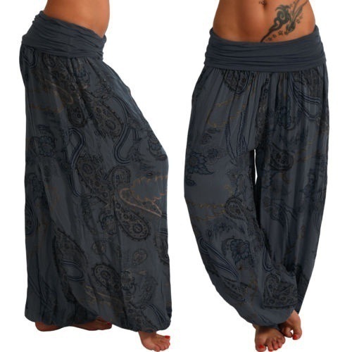 Pantalon large à imprimé numér - Ethnic Wear In Fashion avis et prix