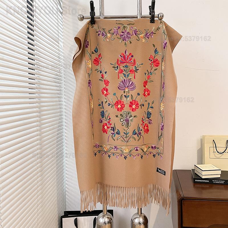Châle rétro pour femme en imit - Go Ethnic Fashion avis et prix