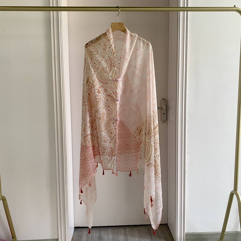 Nouveau châle Paisley de Style - Go Ethnic Fashion avis et prix