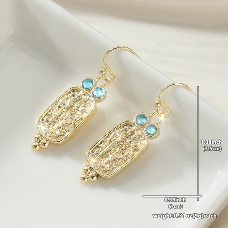 Boucles d'oreilles pendantes v - Ethnic Wear In Fashion avis et prix