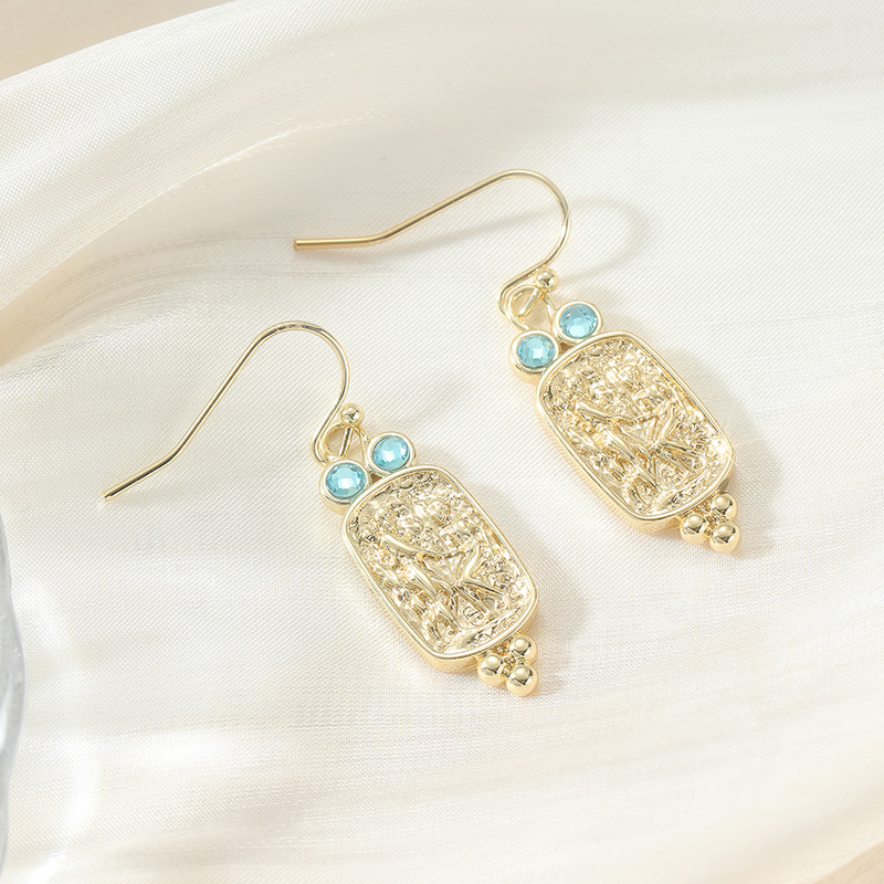 Boucles d'oreilles pendantes v - Ethnic Wear In Fashion avis et prix
