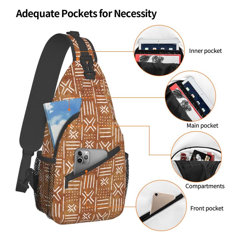 Bogolan Mudcloth-Sac à bandoul - Ethnic Fashion For Men avis et prix