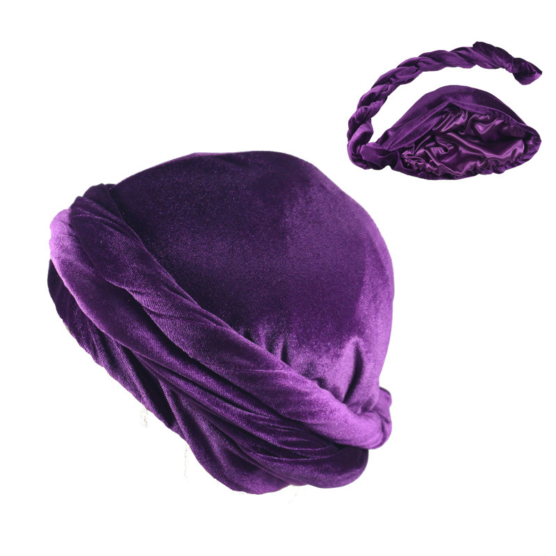 Foulard de tête en velours pou - Ethnic Fashion For Men avis et prix