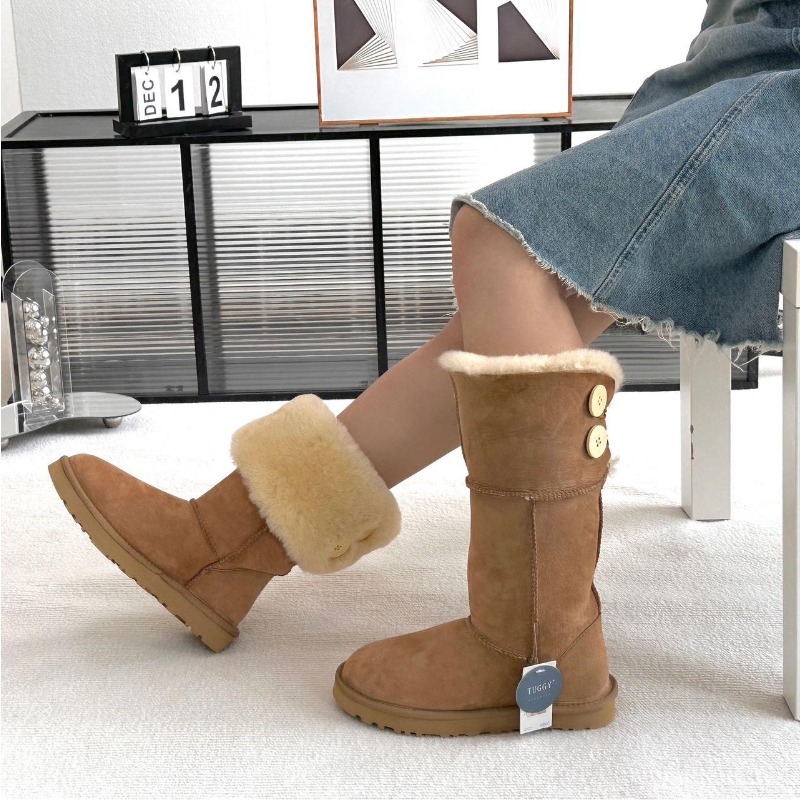 Bottes de neige à boutons pers - Ethnic Fashion Online avis et prix