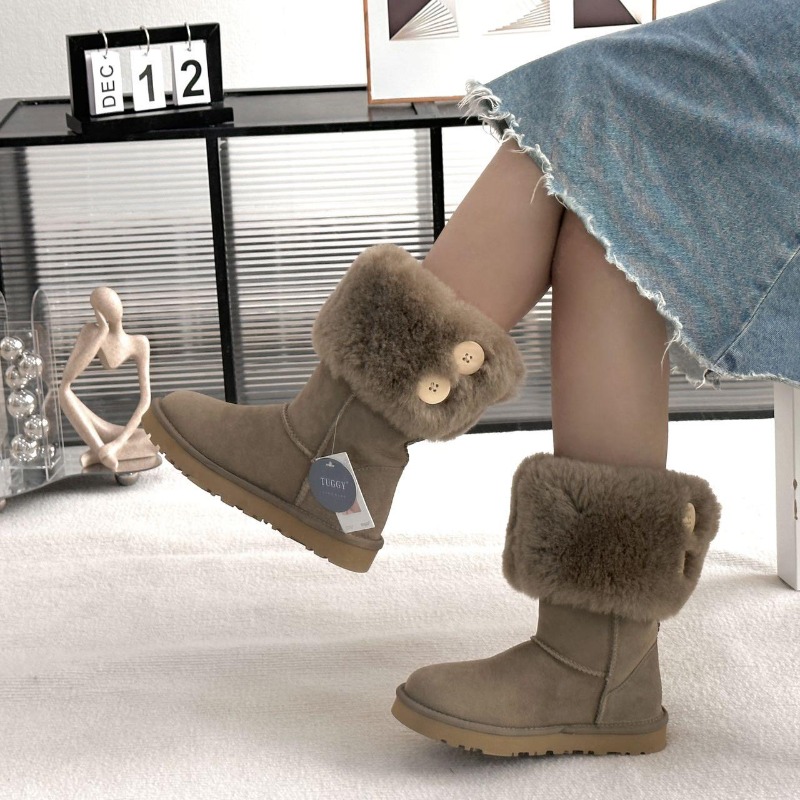 Bottes de neige à boutons pers - Ethnic Fashion Online avis et prix