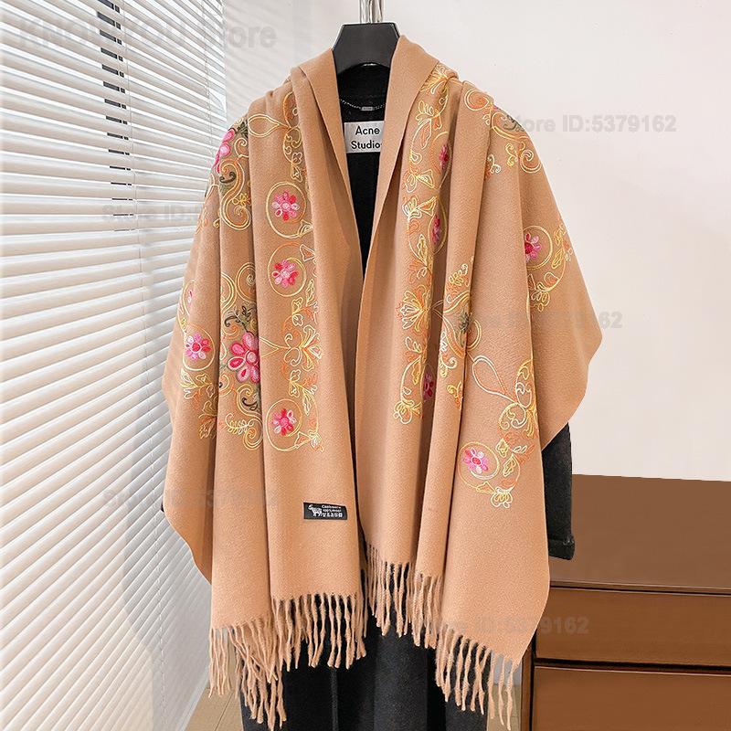 Châle Pashmina Vintage Ethniqu - Go Ethnic Fashion avis et prix