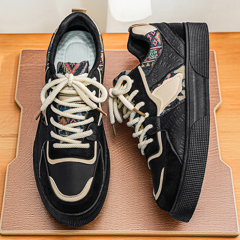Baskets plateforme vintage pou - Ethnic Fashion For Men avis et prix