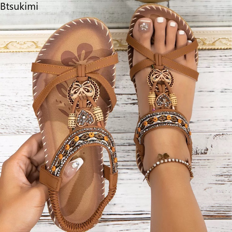 Sandales Bohèmes pour Femmes,  - Ethnic Fashion In avis et prix