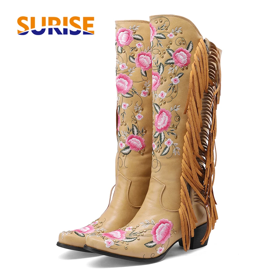 Mode broderie fleur Western ge - Ethnic Fashion In avis et prix